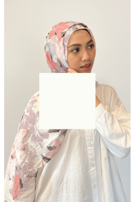 Pasmina Aurora Jahit Tepi